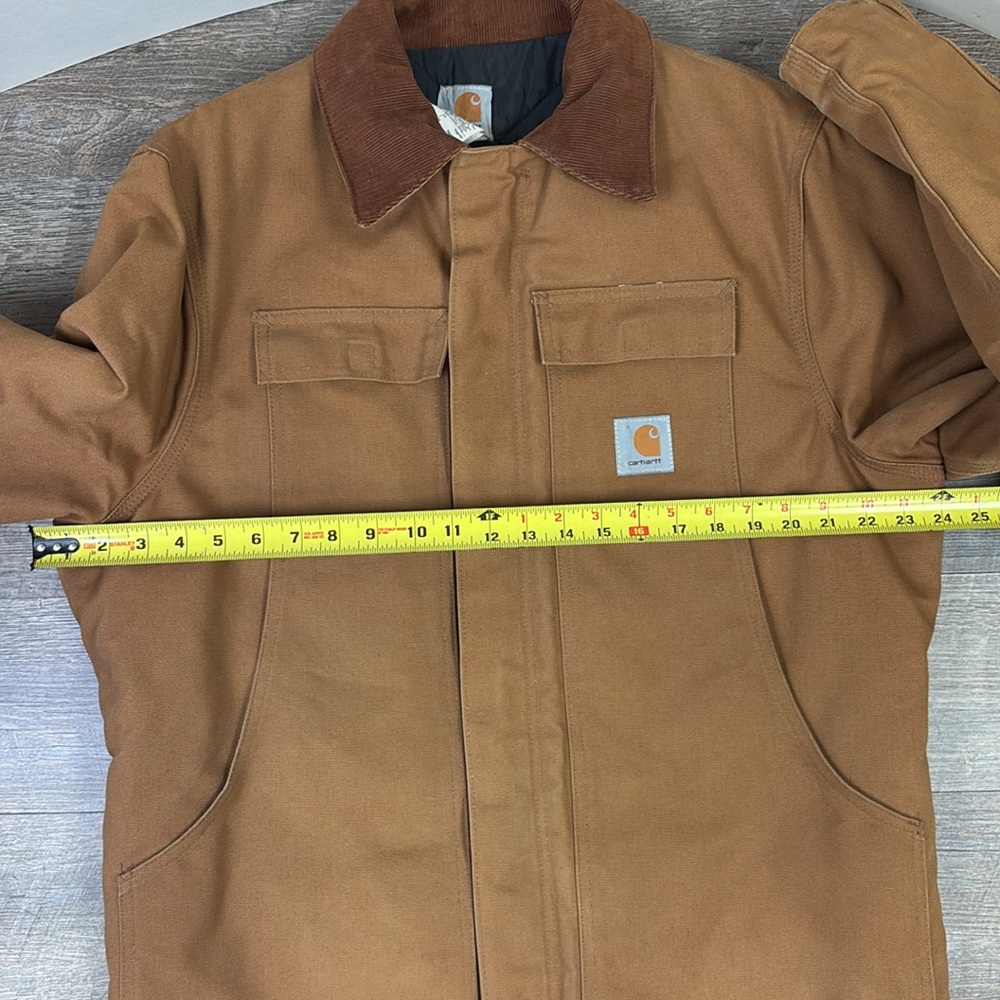 SOLD IN STORE CARHARTT LOOSE FIT FIRM DUCK INSULATED TRADITIONAL COAT - Picture 14 of 16